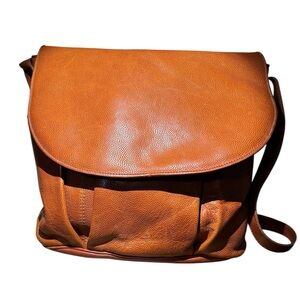 Oversize Leather Satchel